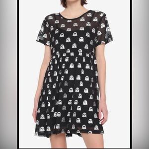Black Friday Ghost Print Dress